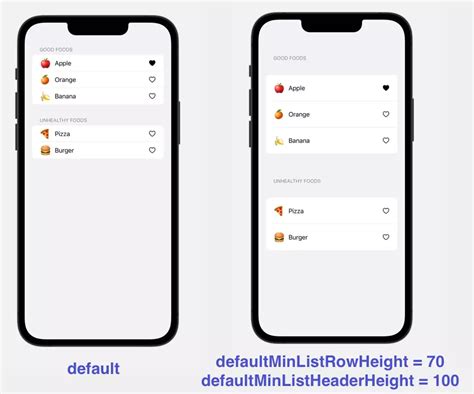 A <b>list</b> view will put each child view in a <b>row</b>-like container, e. . Swiftui list row height